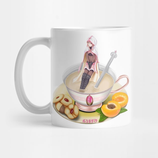 Iroha Tamaki in a Teacup by Antonydraws